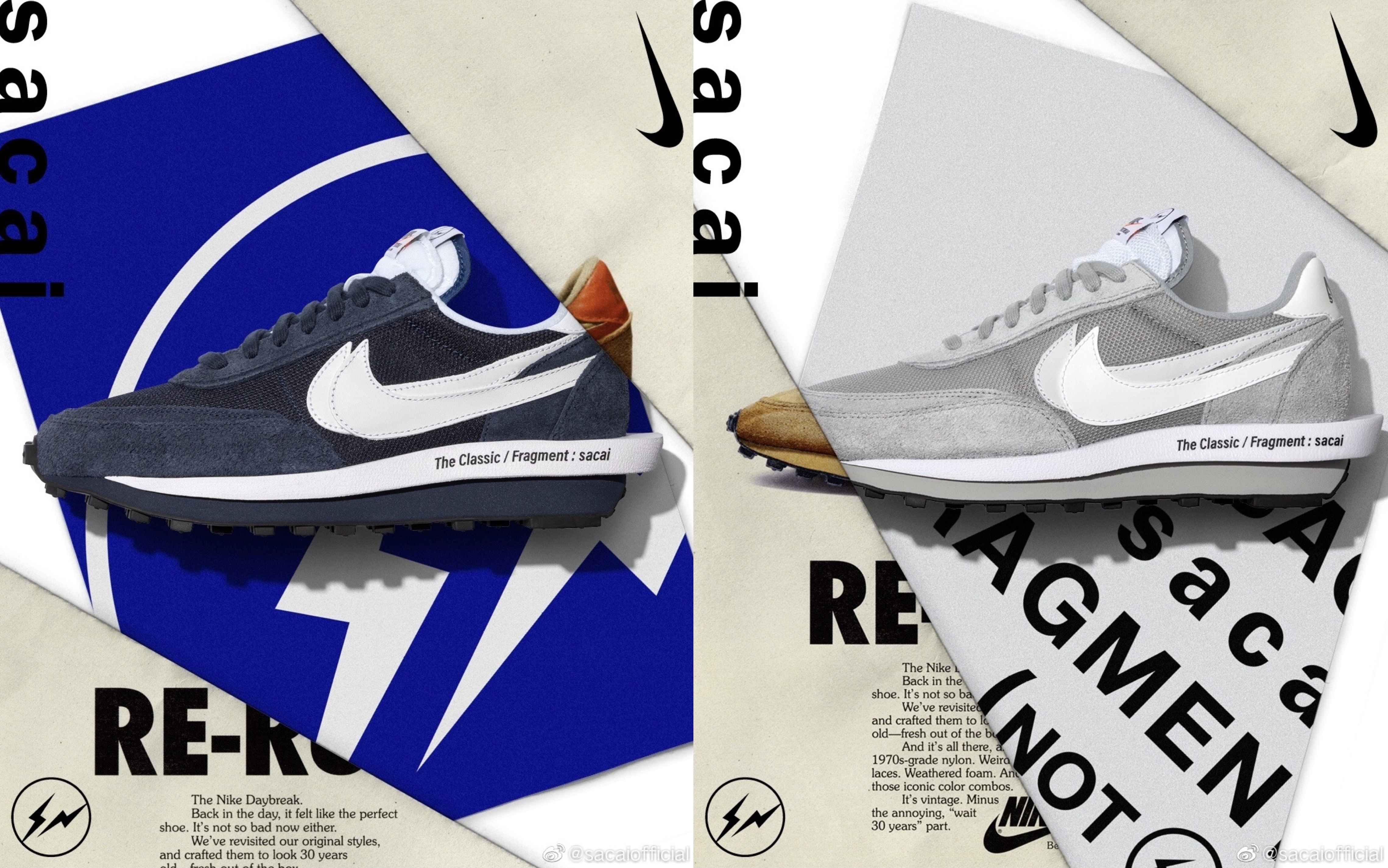 sacai × NIKE 打造多方联名鞋款| SocialBeta